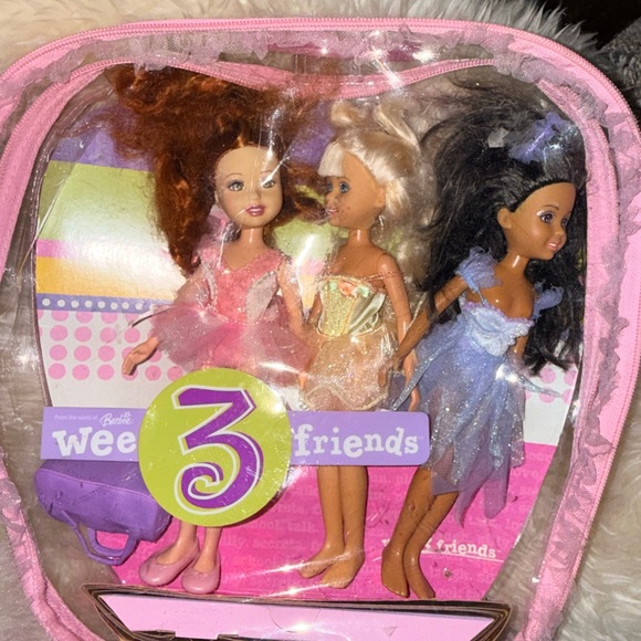 Mattel Barbie Wee 3 Friends Doll Trio including Stacie, Lila and Janet - Picture 6 of 6